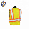 Logo Body Hi Vis Warmer Blauer Safety Vest Safety Wear Mesh Fabric